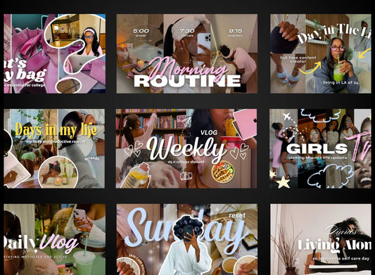 Affordable thumbnails and videos editing