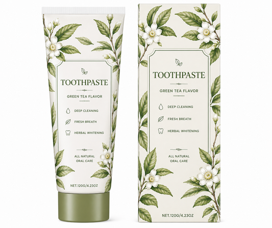 Non~toxic🍃Green tea toothpaste