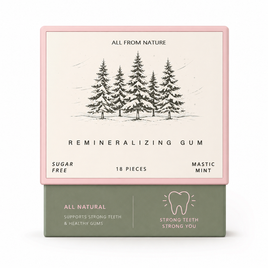 Organic Remineralizing Gum